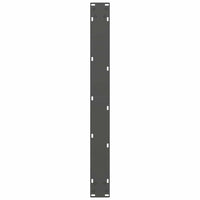 Valgomojo stalo kojos, antracito spalvos, 2 vnt., 70x(72 - 73) cm, plienas - Namų Idėja