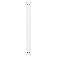 Valgomojo stalo kojos, baltos, 2 vnt., 100 x (72 - 73) cm, plienas - Namų Idėja