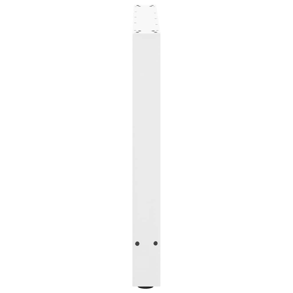 Valgomojo stalo kojos, baltos, 2 vnt., 80x(72 - 73) cm, plienas - Namų Idėja