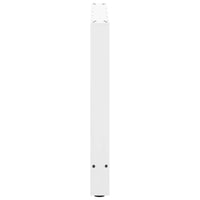 Valgomojo stalo kojos, baltos, 2 vnt., 80x(72 - 73) cm, plienas - Namų Idėja
