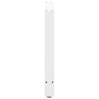 Valgomojo stalo kojos, baltos, 2 vnt., 90x(72 - 73) cm, plienas - Namų Idėja
