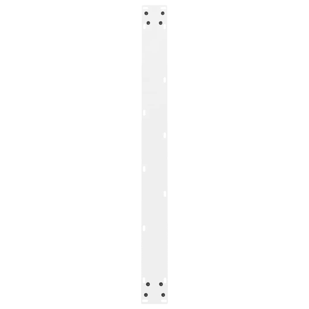 Valgomojo stalo kojos, baltos, 2 vnt., 90x(72 - 73) cm, plienas - Namų Idėja
