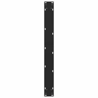 Valgomojo stalo kojos, juodos, 2 vnt., 70x(72 - 73) cm, plienas - Namų Idėja