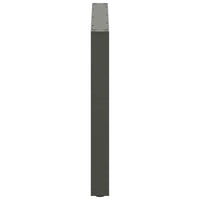 Valgomojo stalo kojos, U formos, 2 vnt., antracito spalvos, 100x(72 - 73) cm, plienas - Namų Idėja