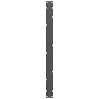 Valgomojo stalo kojos, U formos, 2 vnt., antracito spalvos, 100x(72 - 73) cm, plienas - Namų Idėja