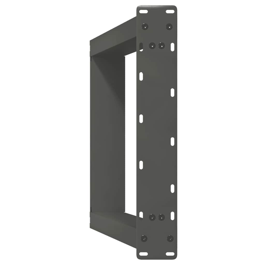 Valgomojo stalo kojos, U formos, 2 vnt., antracito spalvos, 60x(72 - 73) cm, plienas - Namų Idėja
