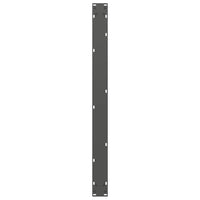 Valgomojo stalo kojos, U formos, 3 vnt., antracito spalvos, 100x(72 - 73) cm, plienas - Namų Idėja