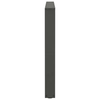 Valgomojo stalo kojos, V formos, 2 vnt., antracito spalvos, 100x(72 - 73,3) cm, plienas - Namų Idėja