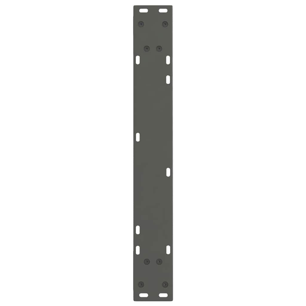 Valgomojo stalo kojos, V formos, 2 vnt., antracito spalvos, 60x(72 - 73,3) cm, plienas - Namų Idėja