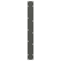 Valgomojo stalo kojos, V formos, 2 vnt., antracito spalvos, 70x(72 - 73,3) cm, plienas - Namų Idėja
