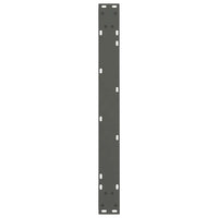 Valgomojo stalo kojos, V formos, 2 vnt., antracito spalvos, 80x(72 - 73,3) cm, plienas - Namų Idėja