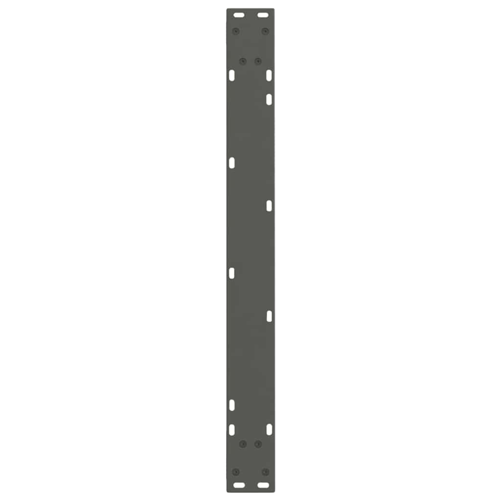 Valgomojo stalo kojos, V formos, 2 vnt., antracito spalvos, 90x(72 - 73,3) cm, plienas - Namų Idėja
