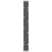 Valgomojo stalo kojos, V formos, 2 vnt., antracito spalvos, 90x(72 - 73,3) cm, plienas - Namų Idėja