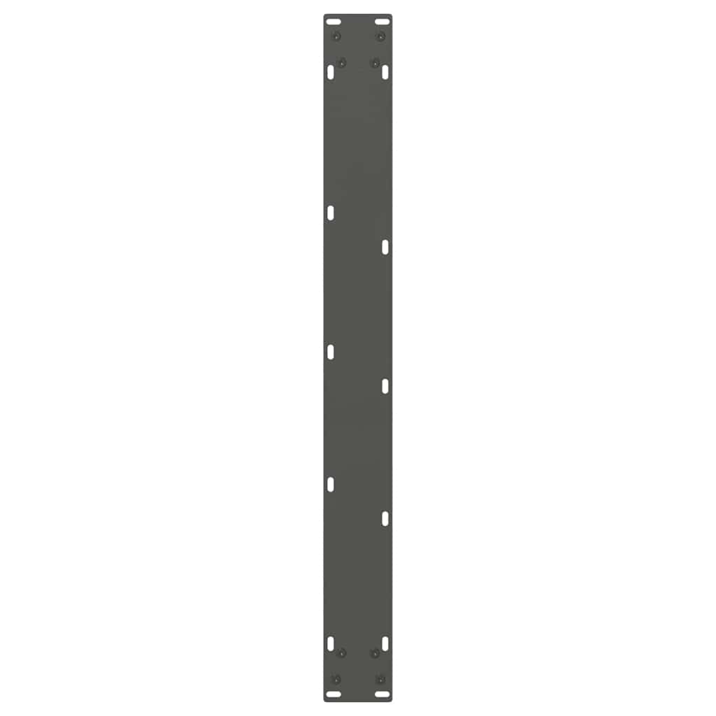 Valgomojo stalo kojos, V formos, 2 vnt., antracito spalvos, 90x(72 - 73,3) cm, plienas - Namų Idėja