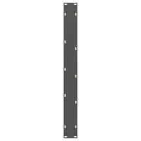 Valgomojo stalo kojos, V formos, 2 vnt., antracito spalvos, 90x(72 - 73,3) cm, plienas - Namų Idėja