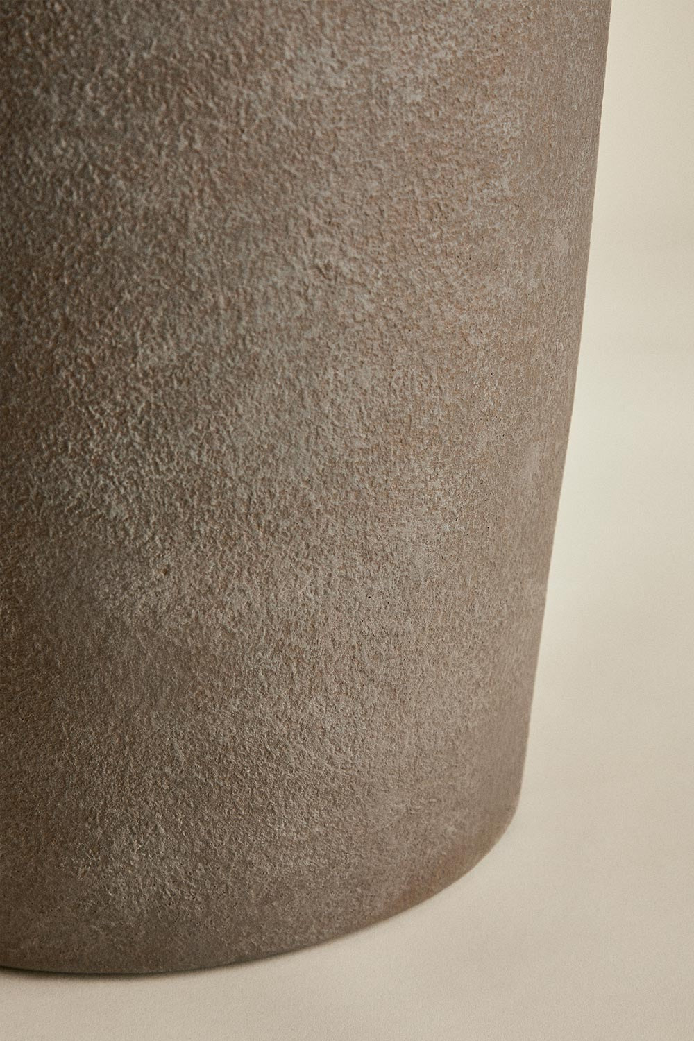 Vaza PAULINA, cementas, tamsus rudas (2)