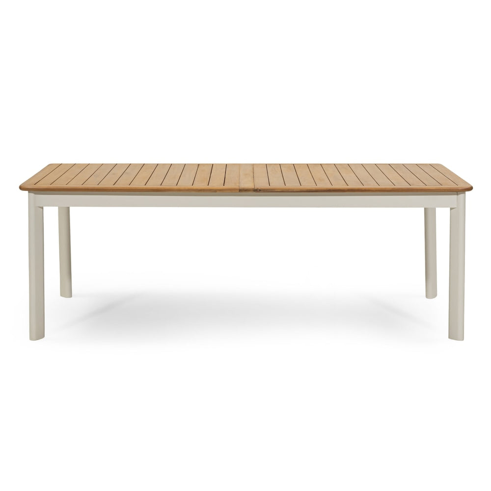 Outdoor dining table RIBAUD, FSC acacia, teak, 211-300 cm