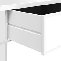 Veidrodinis kavos staliukas, 106x45x45cm, mediena ir stiklas - Namų Idėja
