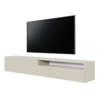 TV spintelė GREYA, smėlinė