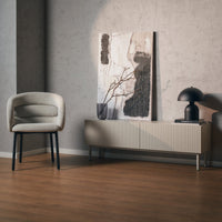 TV staliukas GREYA, pilkas, 140 cm
