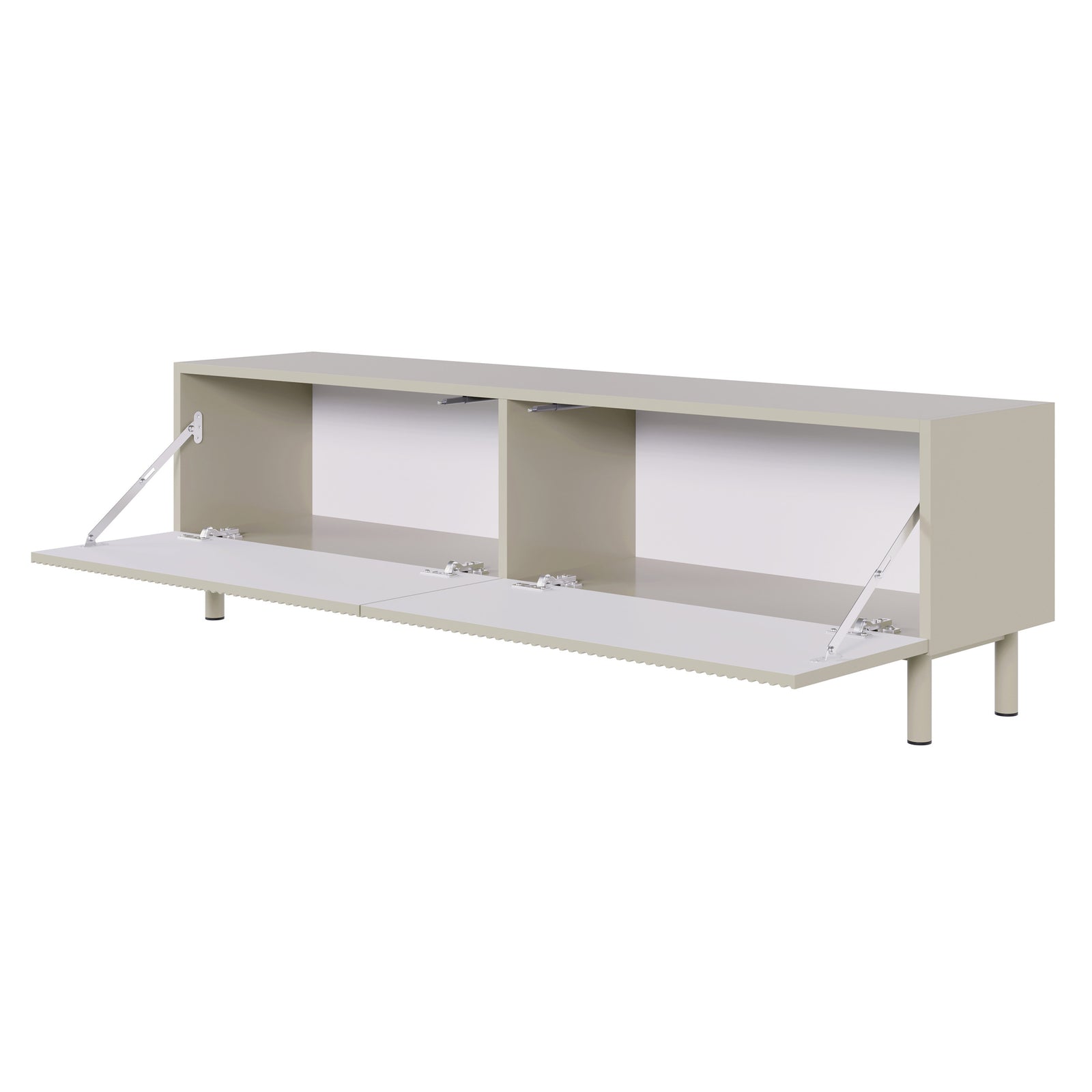 TV staliukas GREYA, pilkas, 140 cm