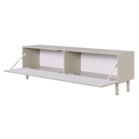 TV staliukas GREYA, pilkas, 140 cm