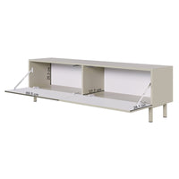 TV staliukas GREYA, pilkas, 140 cm