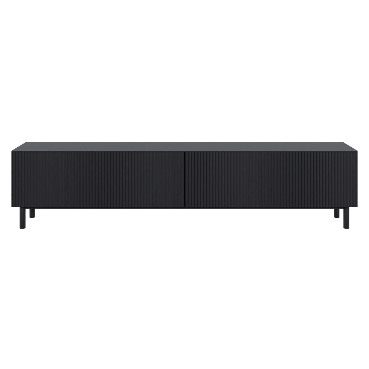TV staliukas GREYA, juodas, 175 cm