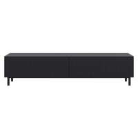 TV staliukas GREYA, juodas, 175 cm