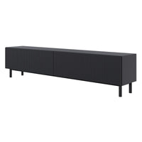TV staliukas GREYA, juodas, 175 cm