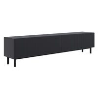 TV staliukas GREYA, juodas, 175 cm