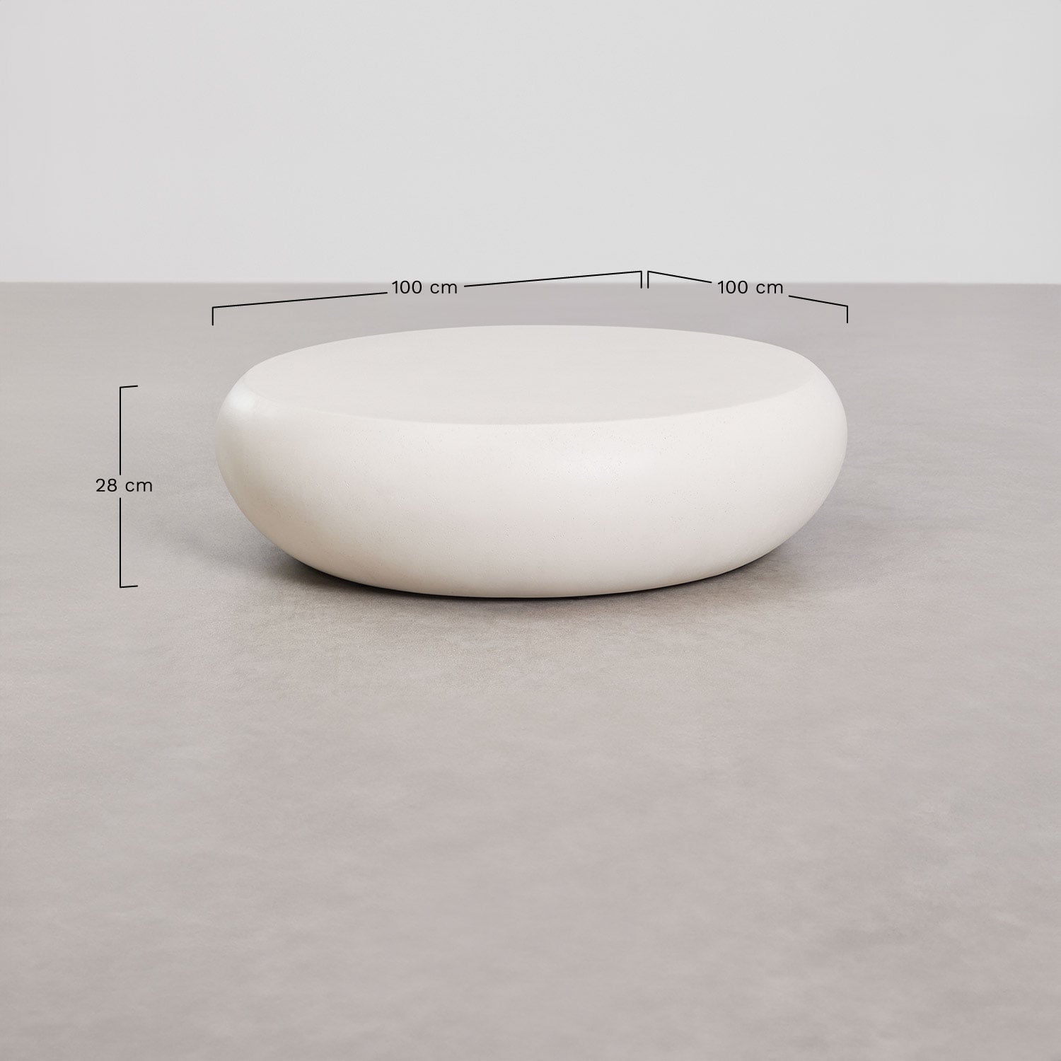 Outdoor table XARIA, white (1 pc.)