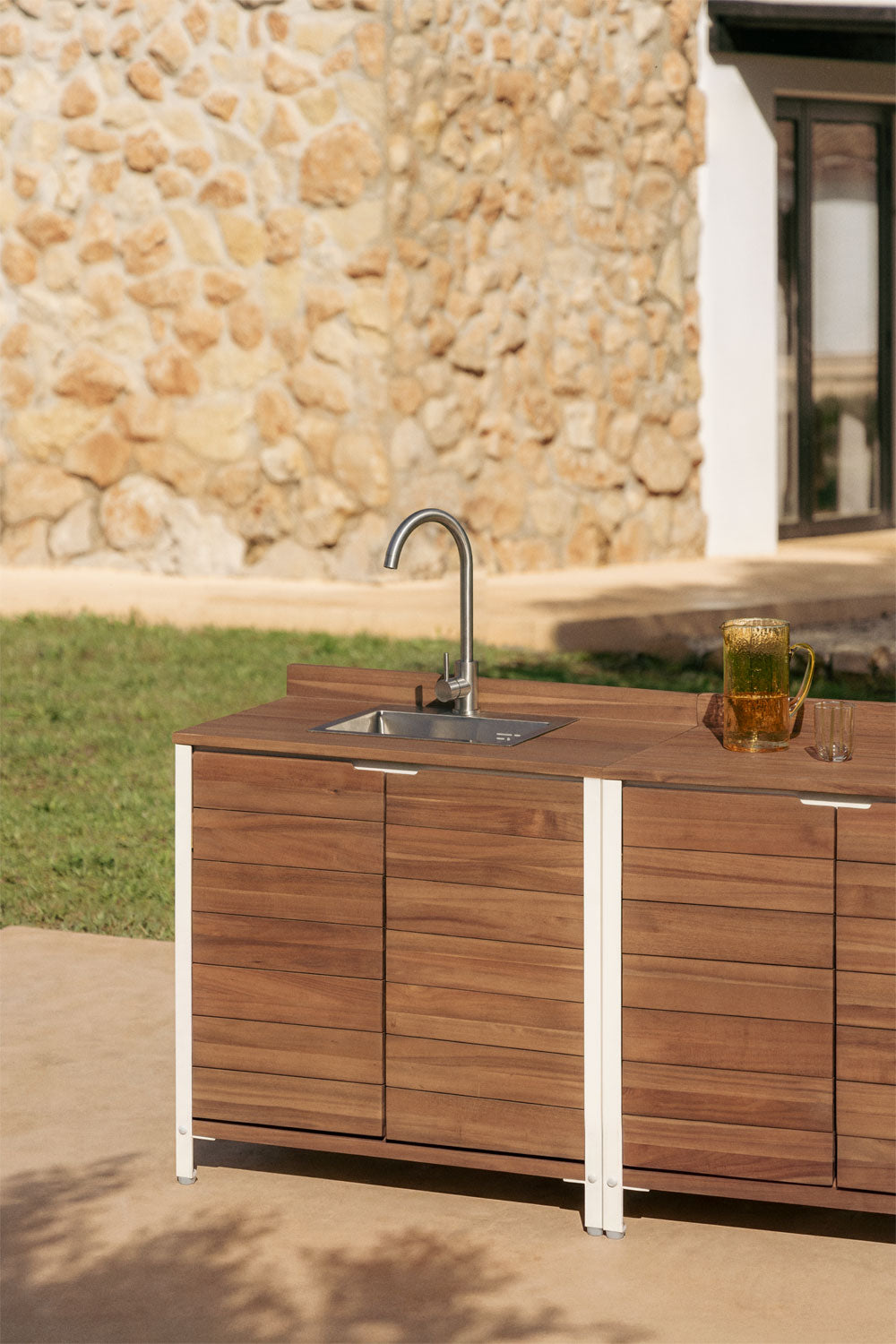 Kitchen module CULINARO, with sink (1 pc.)