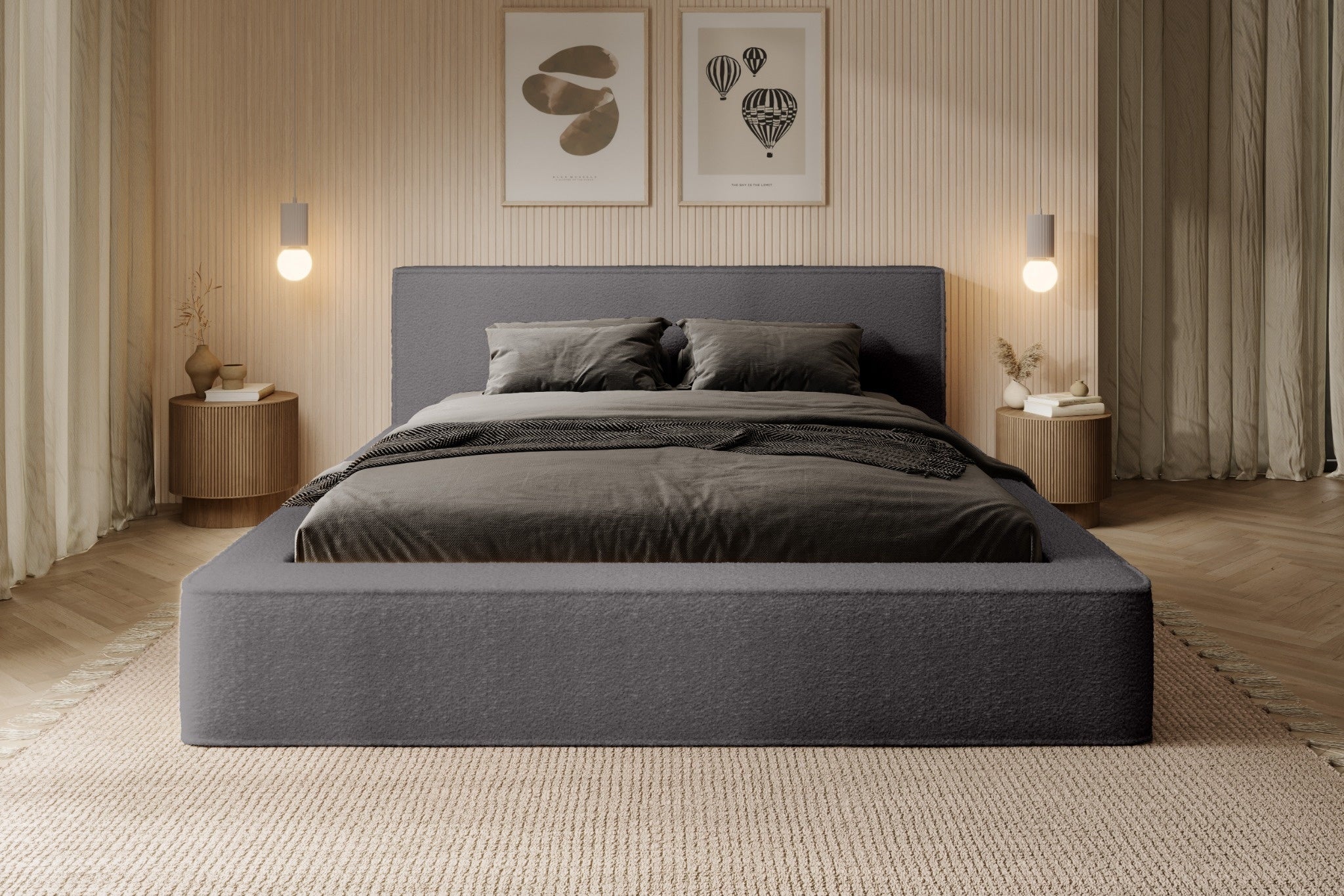 Lova BERNAND, tamsiai pilka