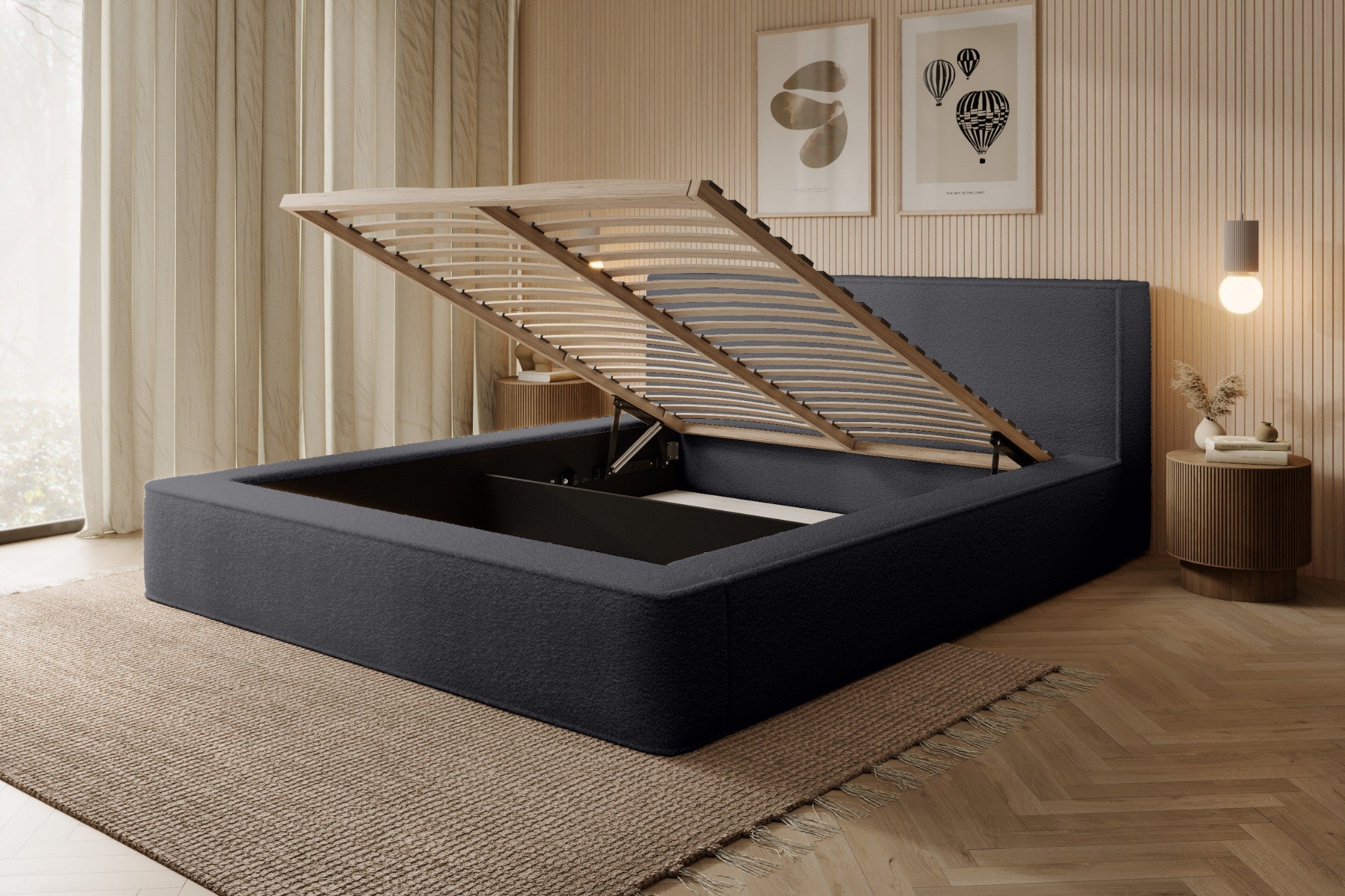 Lova BERNAND, grafito veliūras