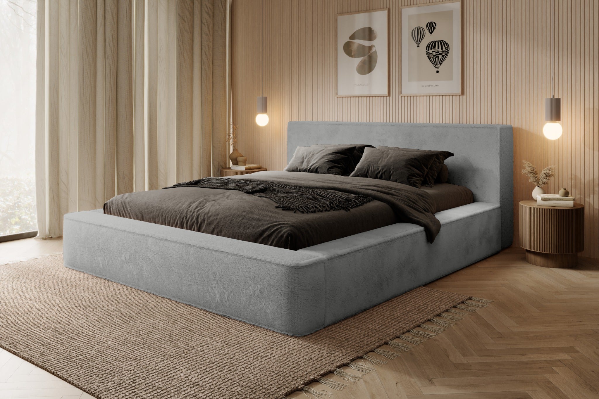 Lova JAMES, pilkai žalsva