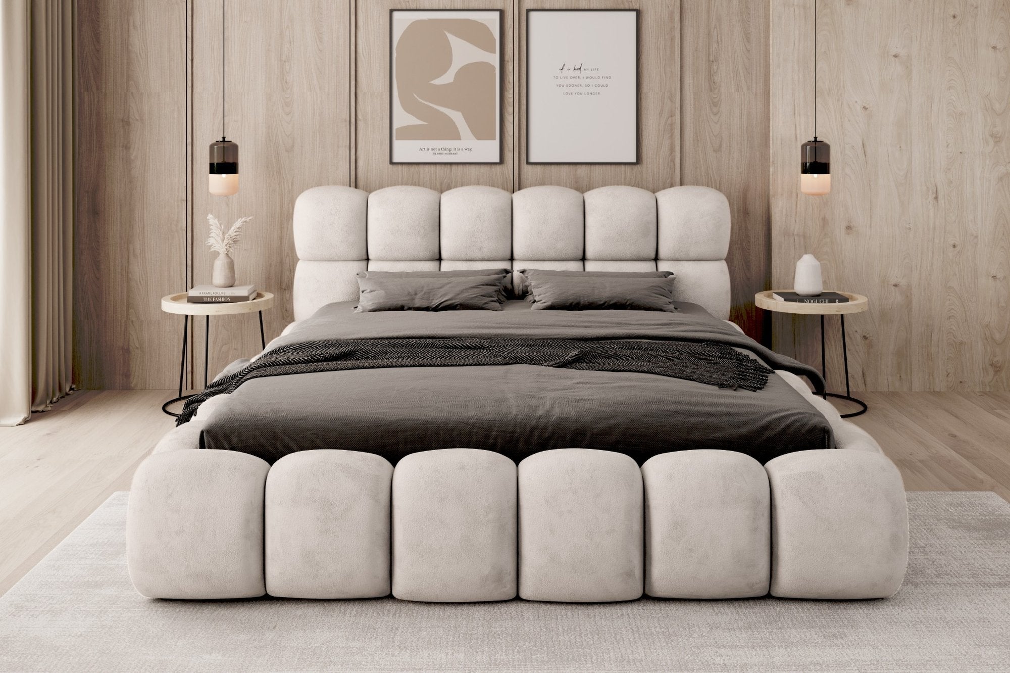 Miegamojo lova JASMIJA, perlo