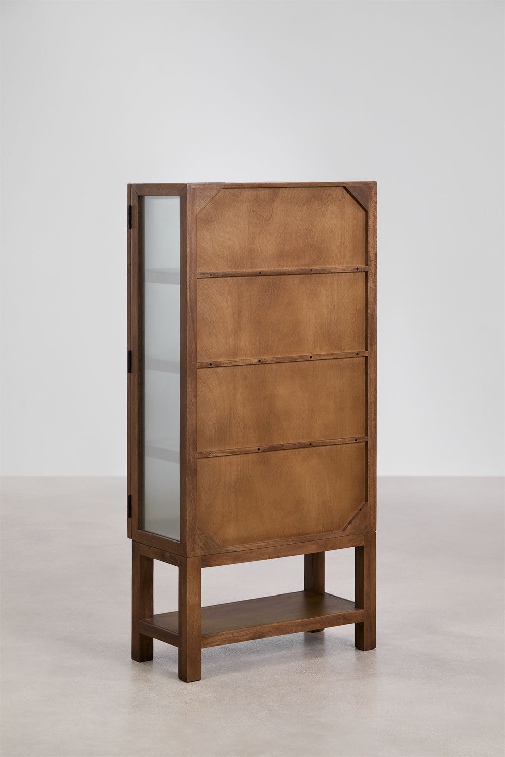 Vitrina ELVANA, mango, 160 cm