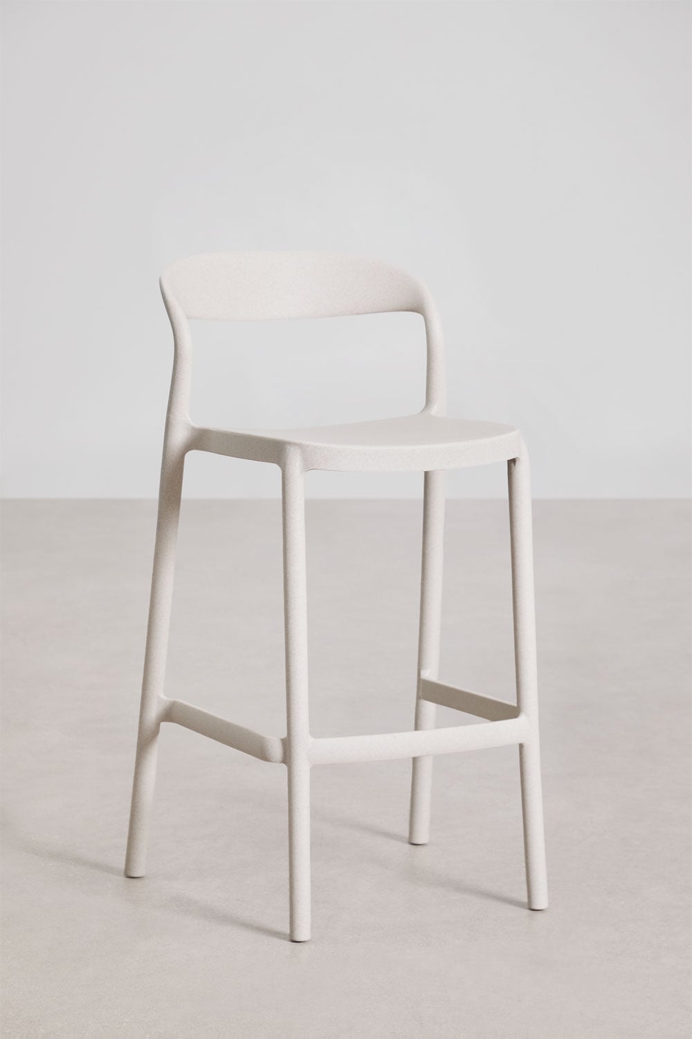 Outdoor bar stool TERRA, brown, 65 cm
