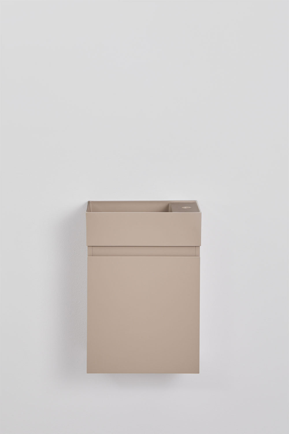 Vonios komplektas ABIGAIL, 40 cm, pakabinamas, smėlio rudas