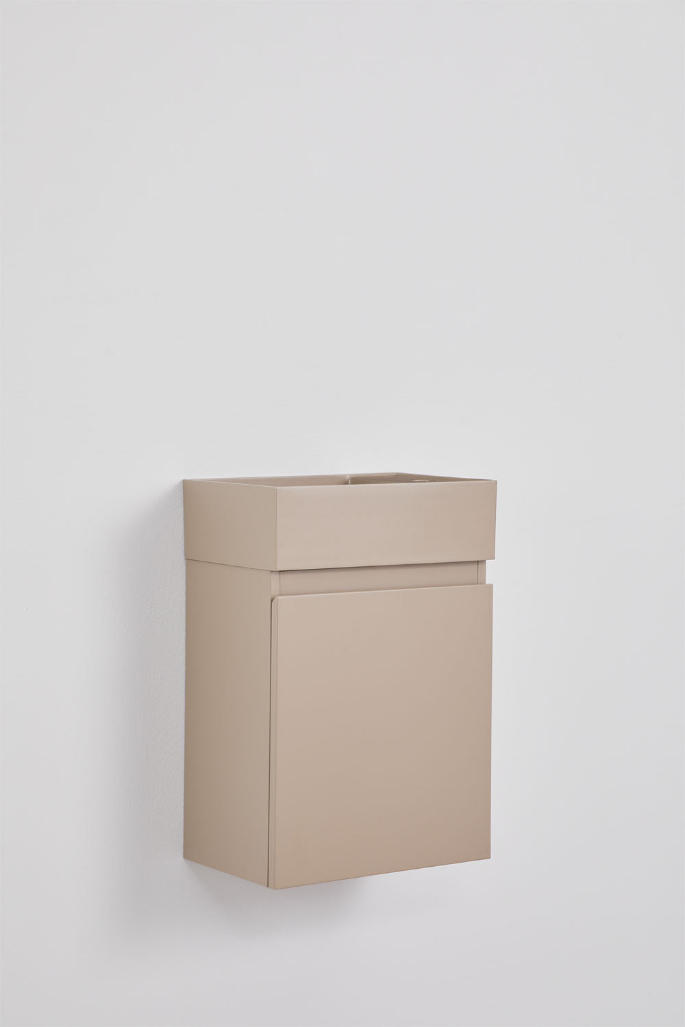 Vonios komplektas ABIGAIL, 40 cm, pakabinamas, smėlio rudas