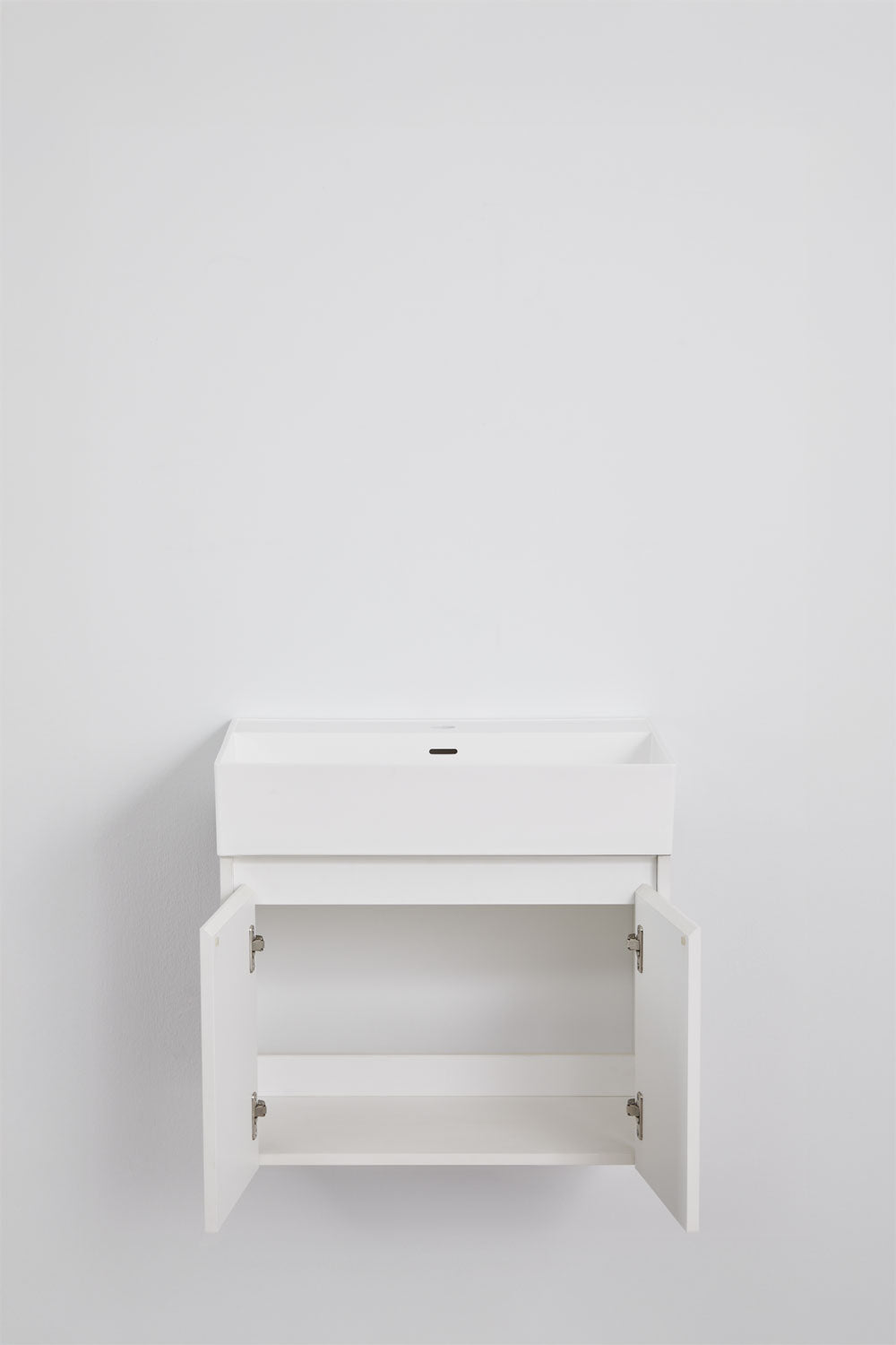 Vonios komplektas GENEVA, 60 cm, pakabinamas, baltas matinis