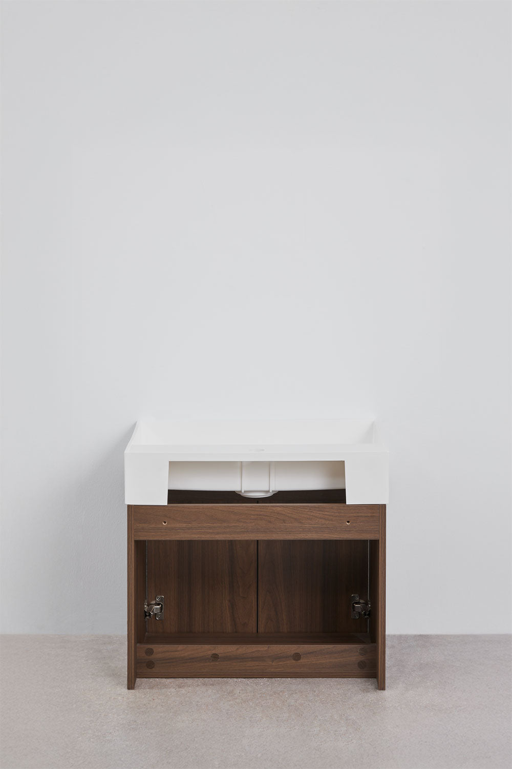 Vonios komplektas GENEVA, 60 cm, pakabinamas, tamsus