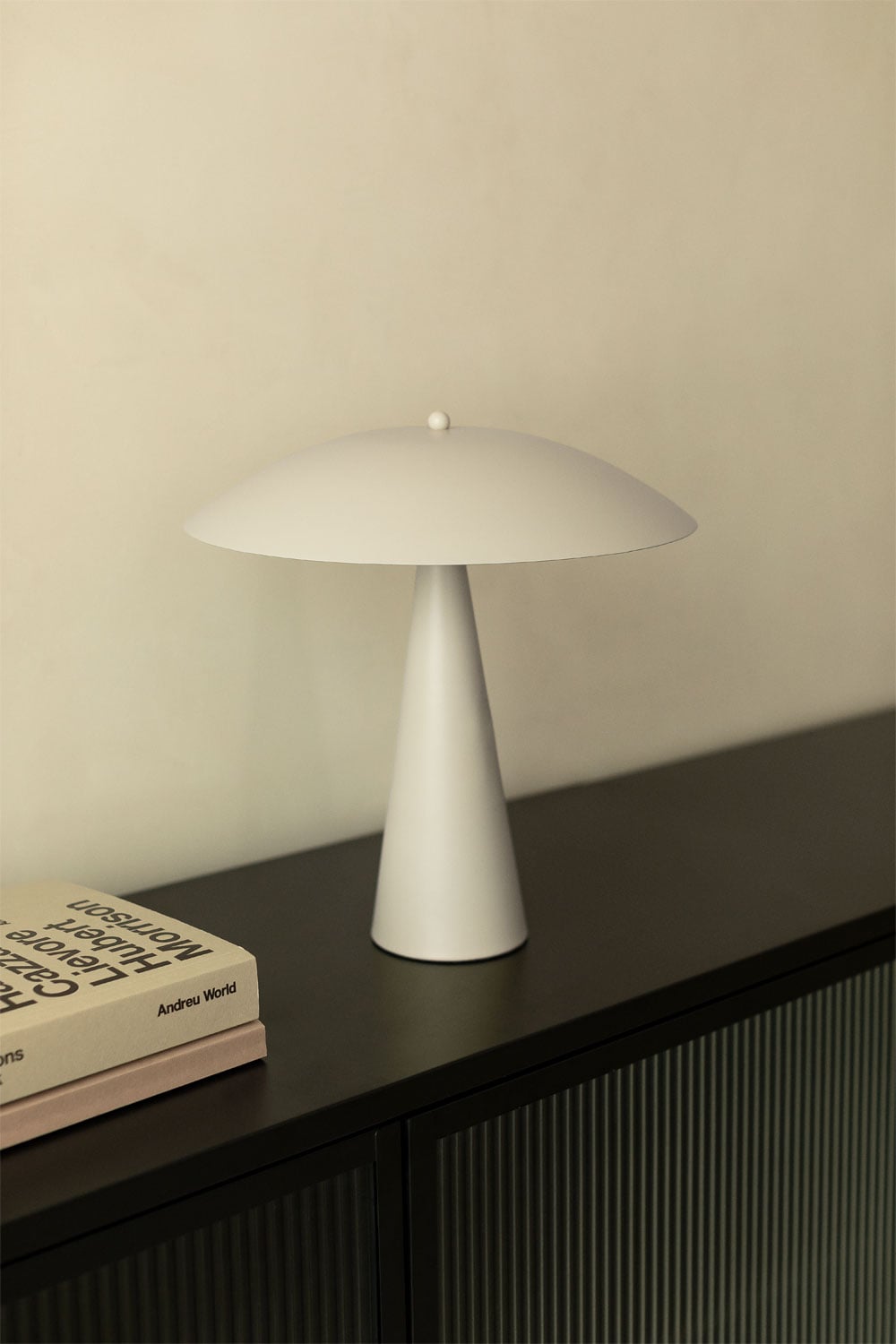 Galda lampa ARIUS, sarkana krāsa