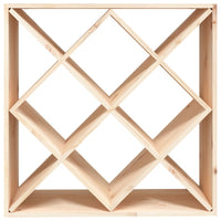 Vyno spintelė, 62x25x62cm, pušies medienos masyvas - Namų Idėja