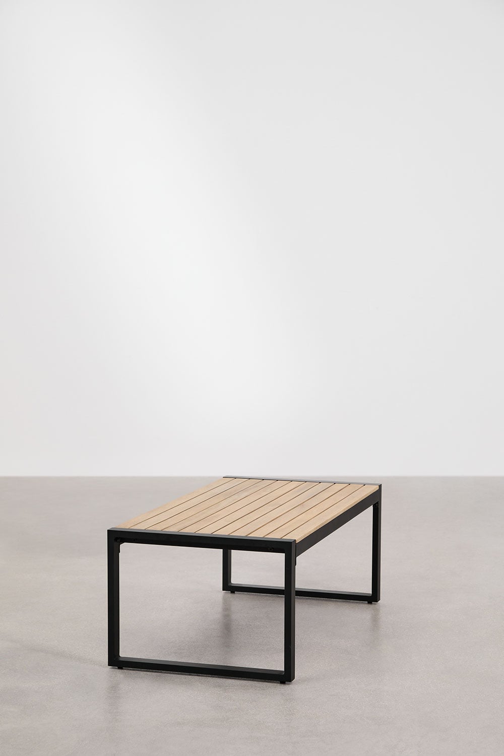 ALCANTO set, 5-seater aluminium, black