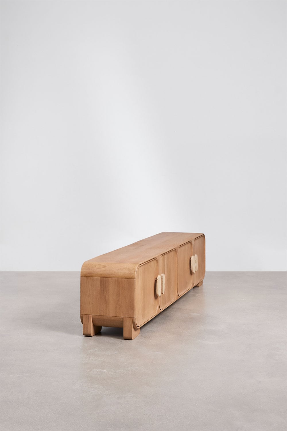 TV spintelė CAMILLE, 180x45 cm, travertinas (tamsus)