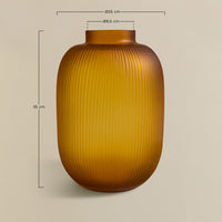 Stiklinė vaza JERINA, 35 cm