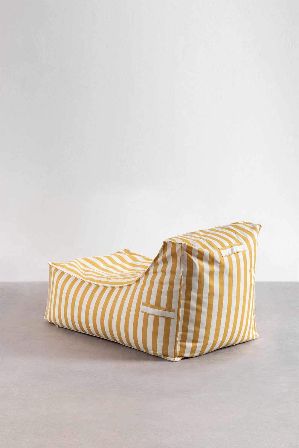 Outdoor armchair KARIO, curry yellow