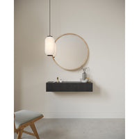 Konsolė MEABH, juoda, 90 cm, 2
